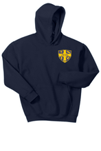 Load image into Gallery viewer, OLS Navy Hood Sweatshirt