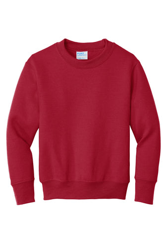 Youth Red Crewneck - NO LOGO