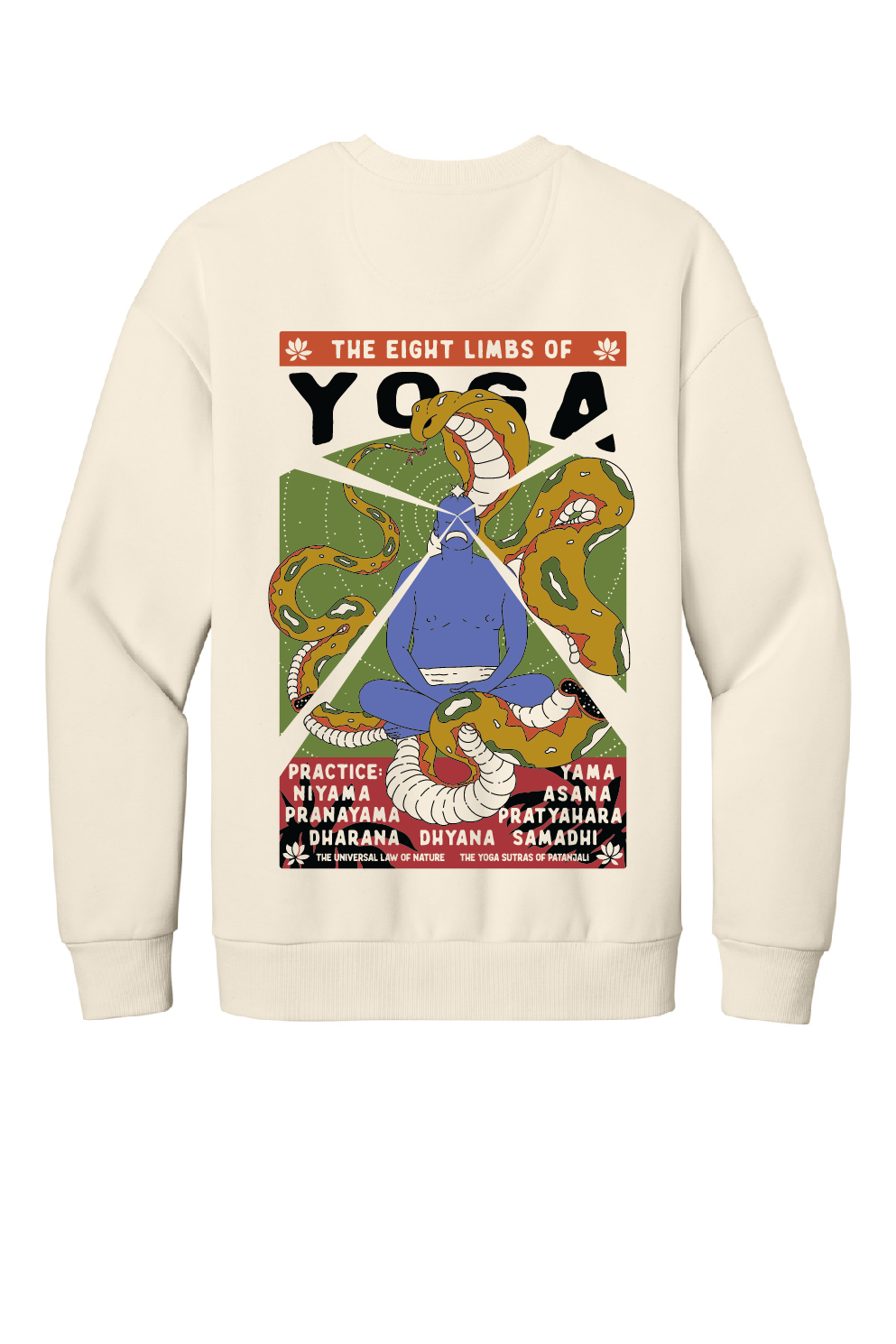 Eight Limbs of Yoga Crewneck