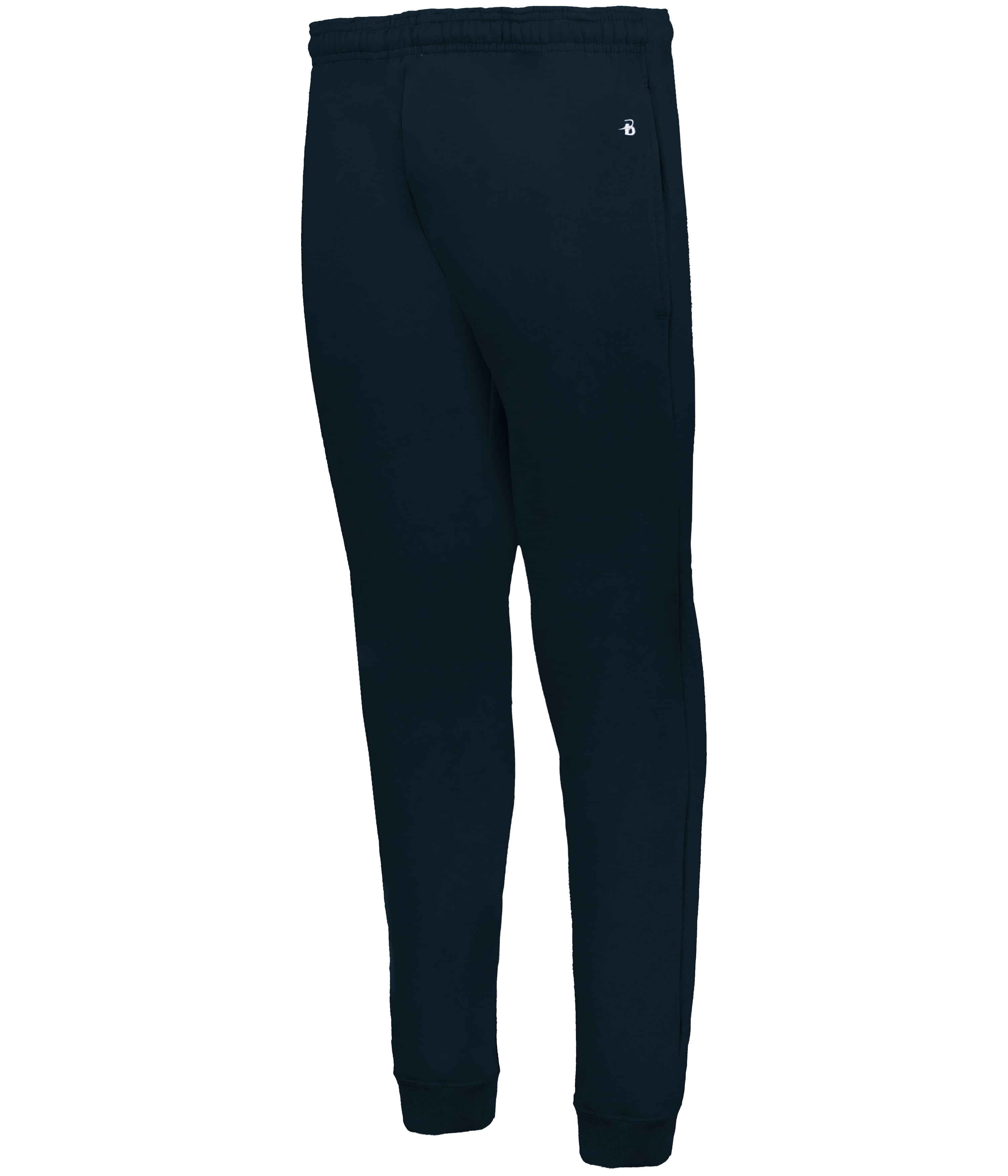 Navy Polyester Jogger Pant