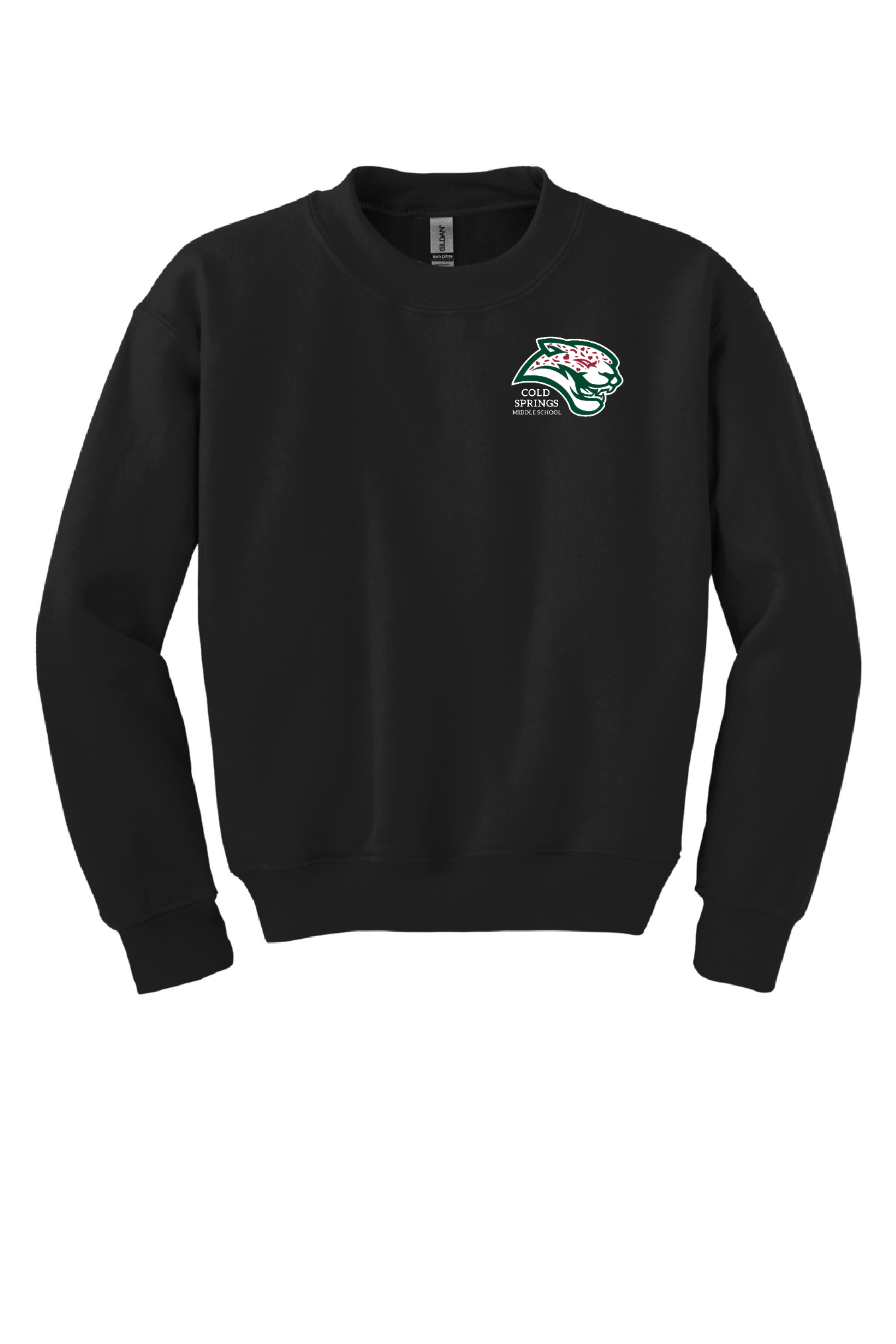 Cold Springs Black Crewneck Sweatshirt