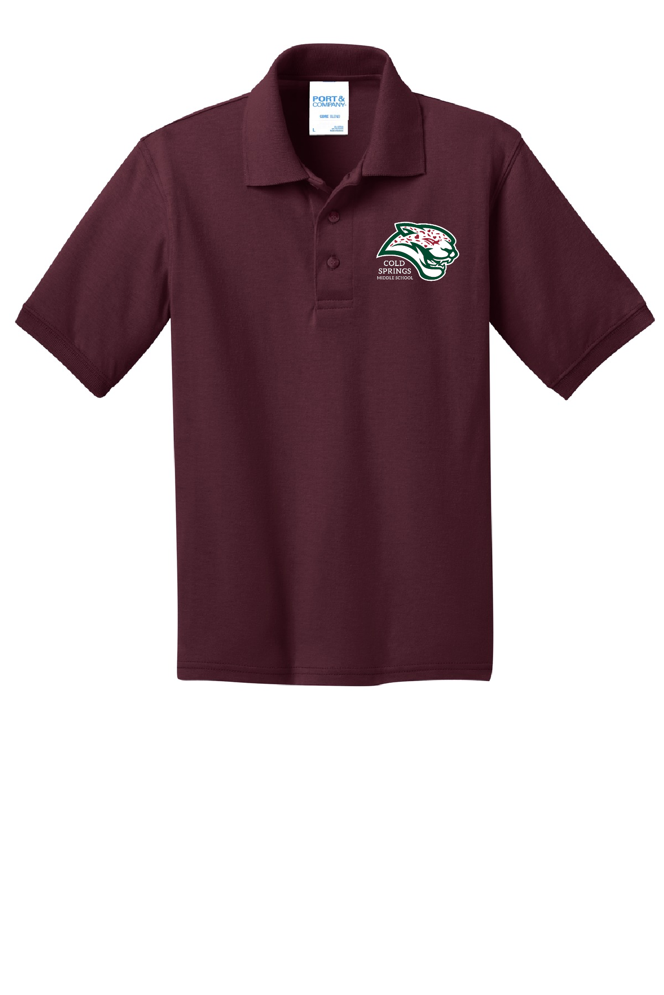 Cold Springs Maroon Polo