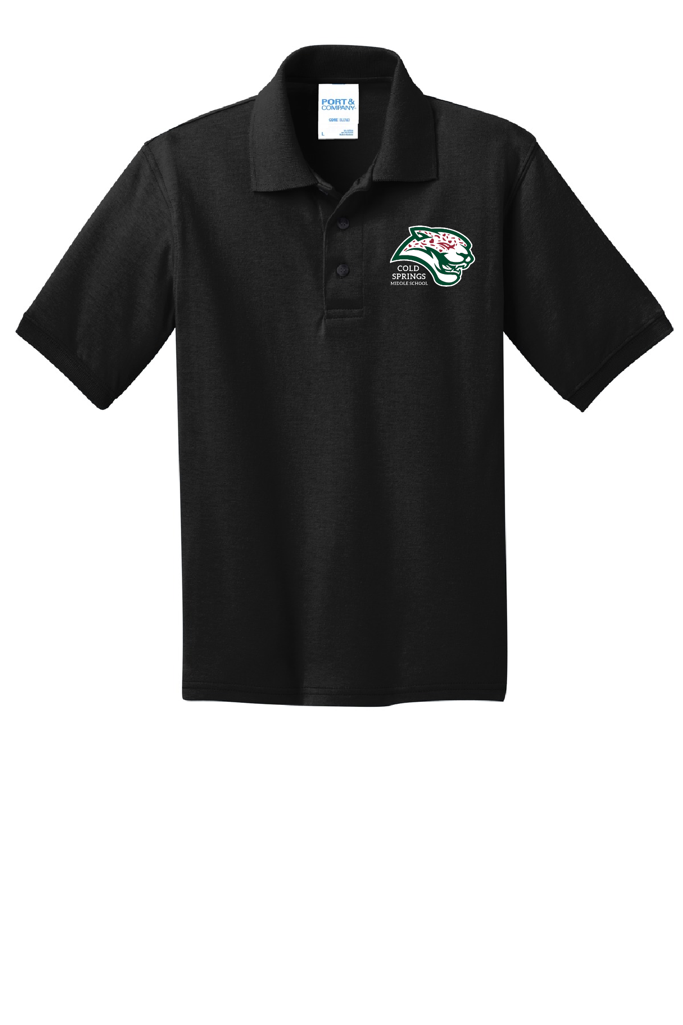 Cold Springs Black Polo