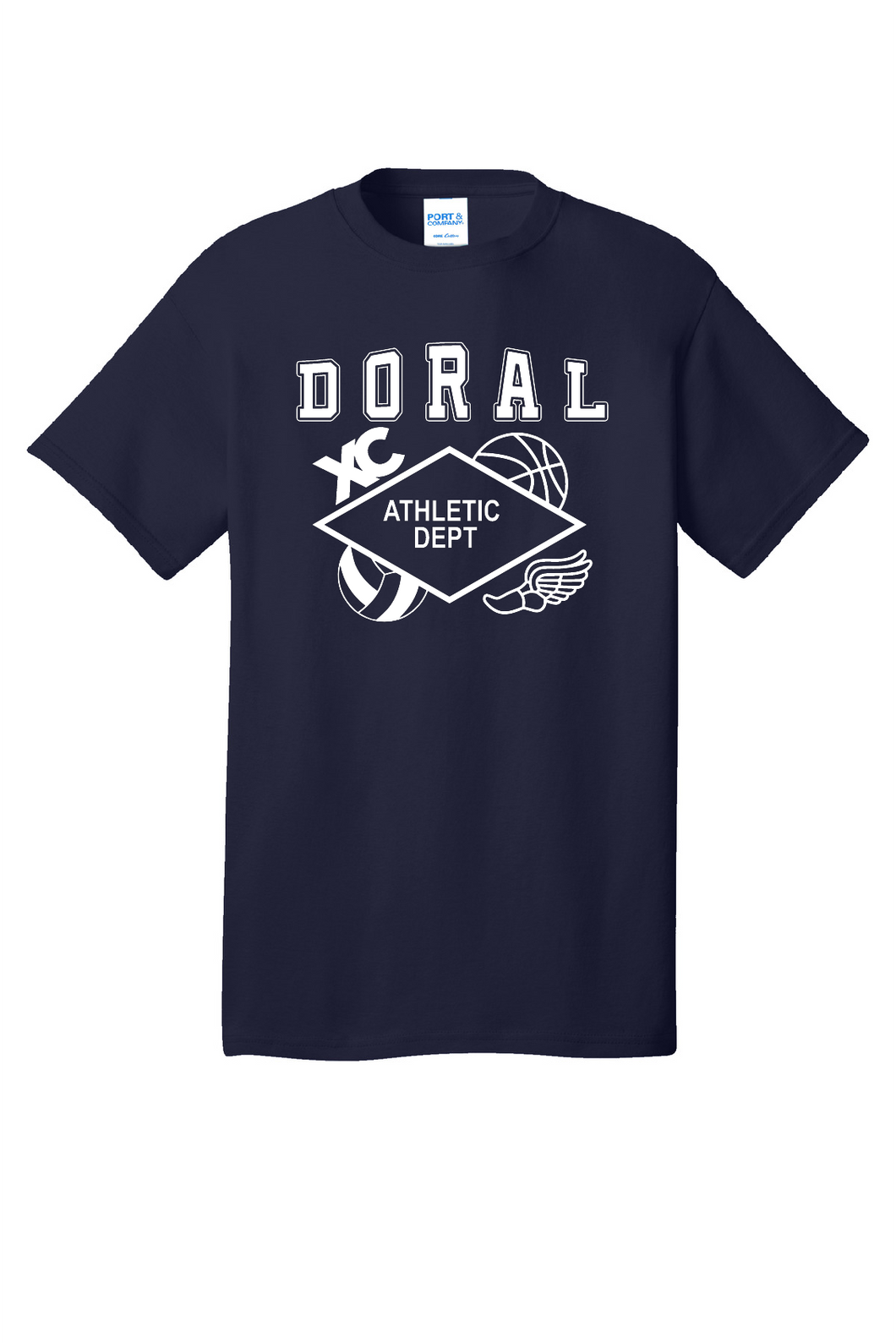 Doral Navy Athletic Spirit