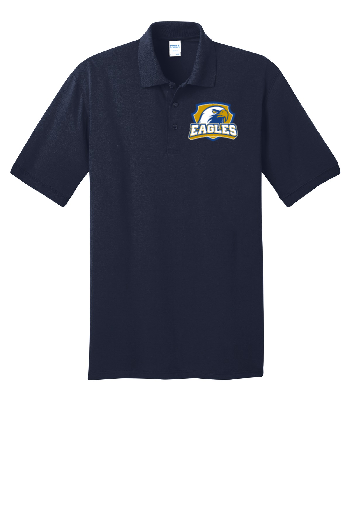 Vaughn EAGLE Navy Polo