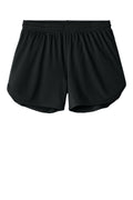 Ladies Fit Plain Black Short - 3.5 inch inseam