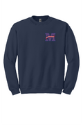 Mariposa Screen Printed Navy Crew