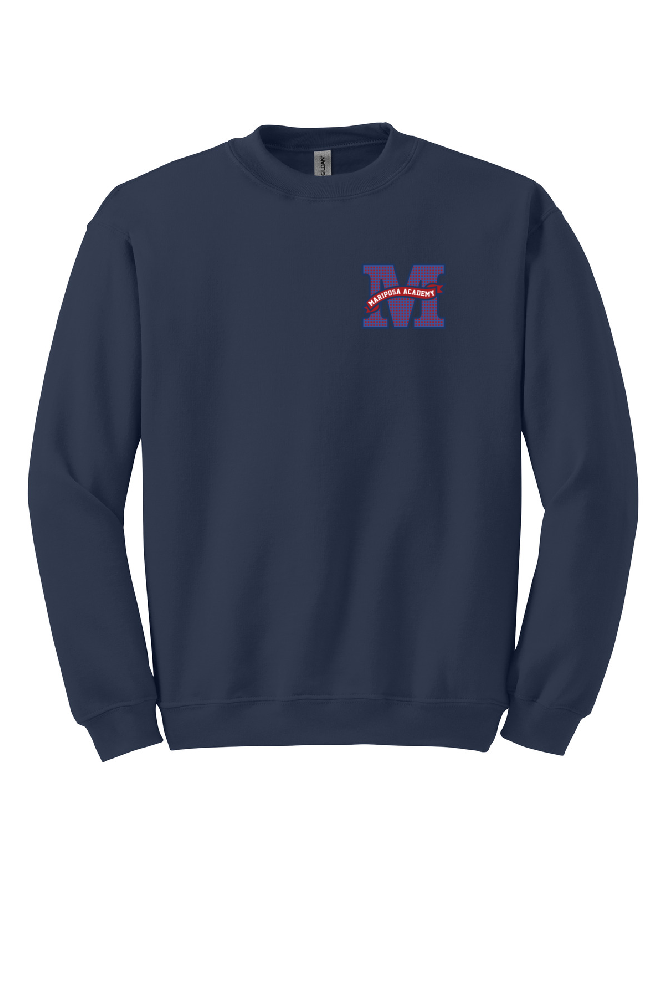 Mariposa Screen Printed Navy Crew