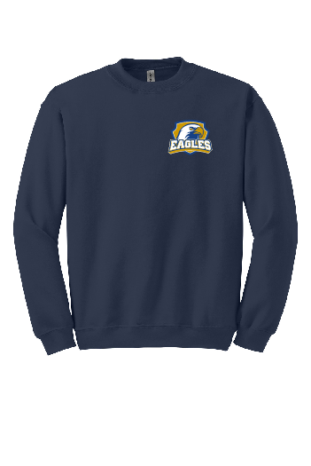 Vaughn Eagle Navy Crewneck Sweatshirt