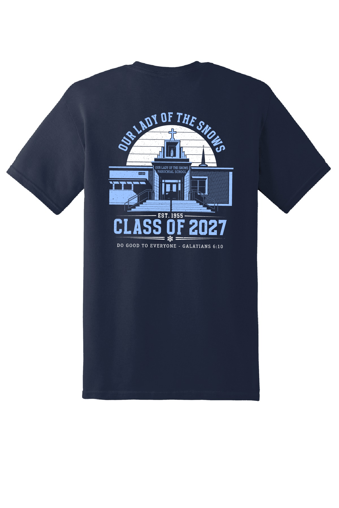 OLS 8th Grade Navy Cotton T-Shirt