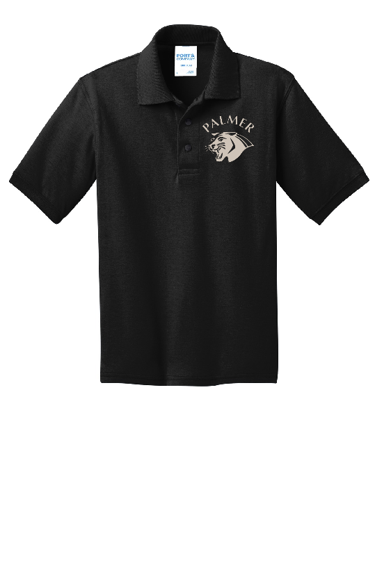 Virginia Palmer Black Polo