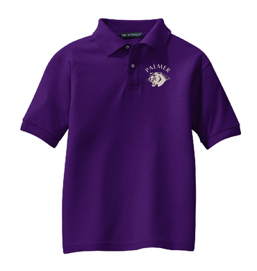 Virginia Palmer Purple Polo