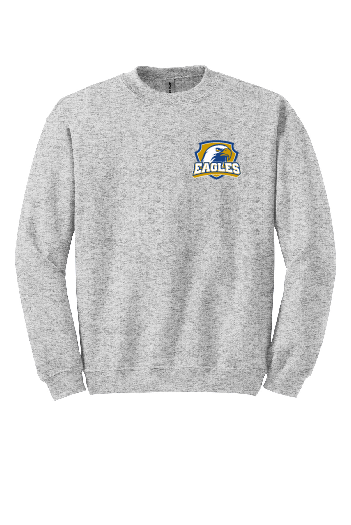 Vaughn Eagle Grey Crewneck Sweatshirt