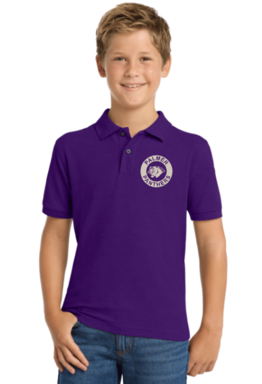 Virginia Palmer Purple Polo