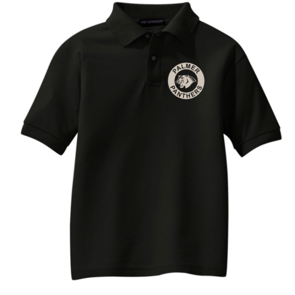 Virginia Palmer Black Polo