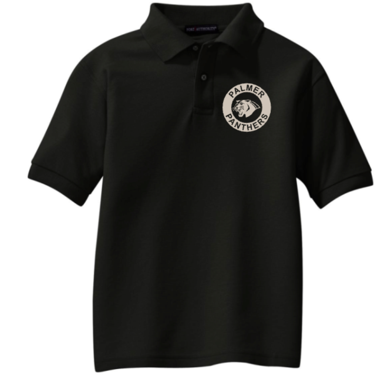 Virginia Palmer Black Polo