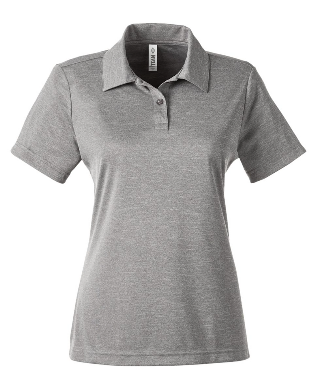 Swope Grey Polyester Polo Female Fit - IN STOCK 8/25 - 8/30