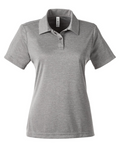 Swope Grey Polyester Polo Female Fit - IN STOCK 8/25 - 8/30