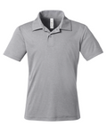 Swope Gray Polyester Polo