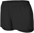 Girls/Youth Fit Plain Black Short - 3.5 inch inseam