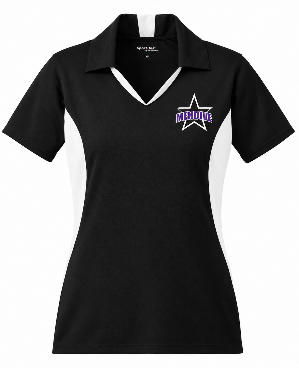 NEW Mendive Female Black and White Polo (Pre-Order)