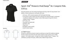 Load image into Gallery viewer, Mendive Female Fit Polyester Polo