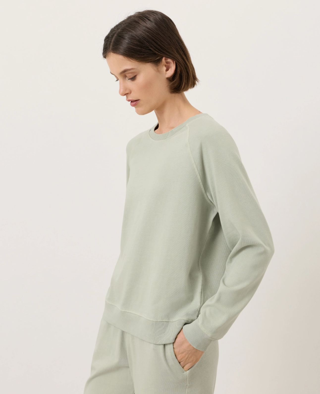 Pact Raglan Crewneck (various colors)