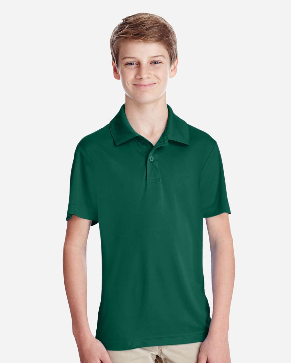 Polyester Green Polo (Blank)