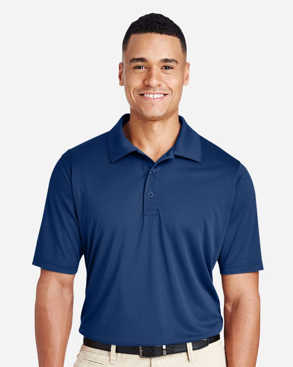 Polyester Navy Polo (Blank)