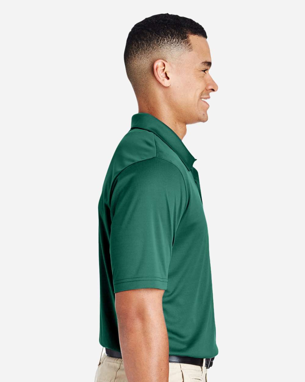 Polyester Green Polo (Blank)