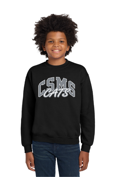 Cold Springs Full Front Black Crew