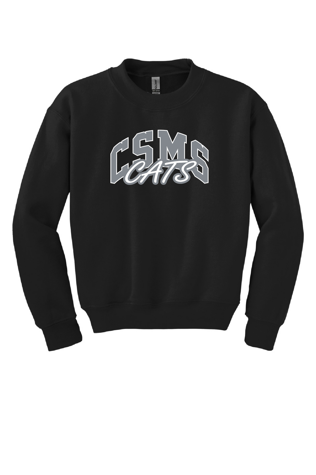 Cold Springs Full Front Black Crew