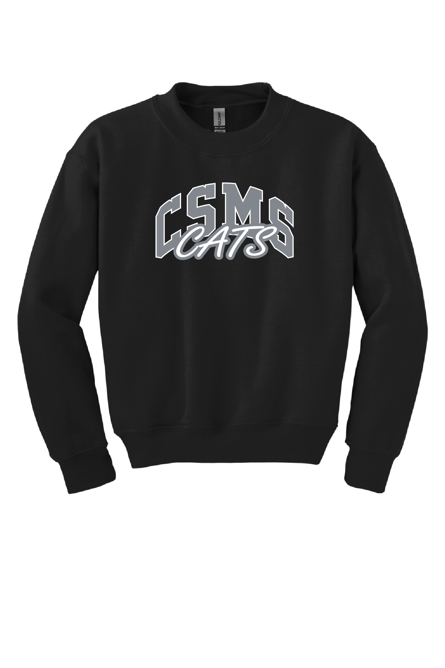 Cold Springs Full Front Black Crew