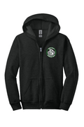 Desert Heights Black Zipper Hood Sweatshirt