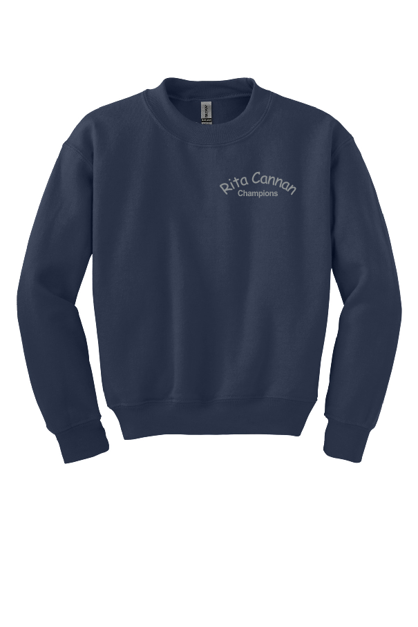 Rita Cannan Navy Crewneck Sweatshirt