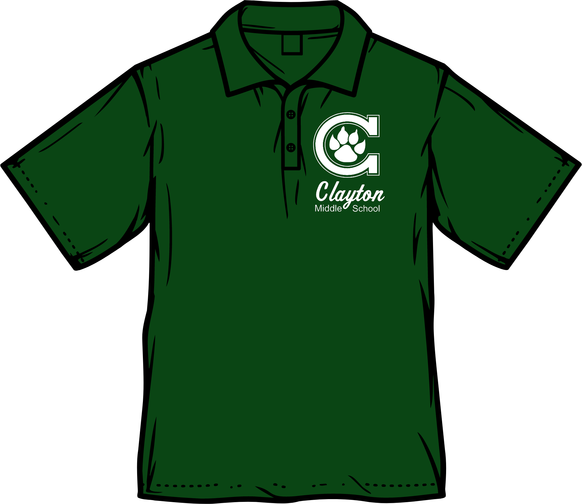 Archie Clayton Green Polo