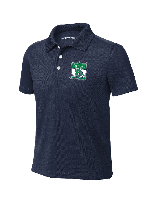 Doral Polyester Navy Polo
