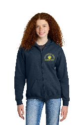 Katherine Dunn Navy Zipper