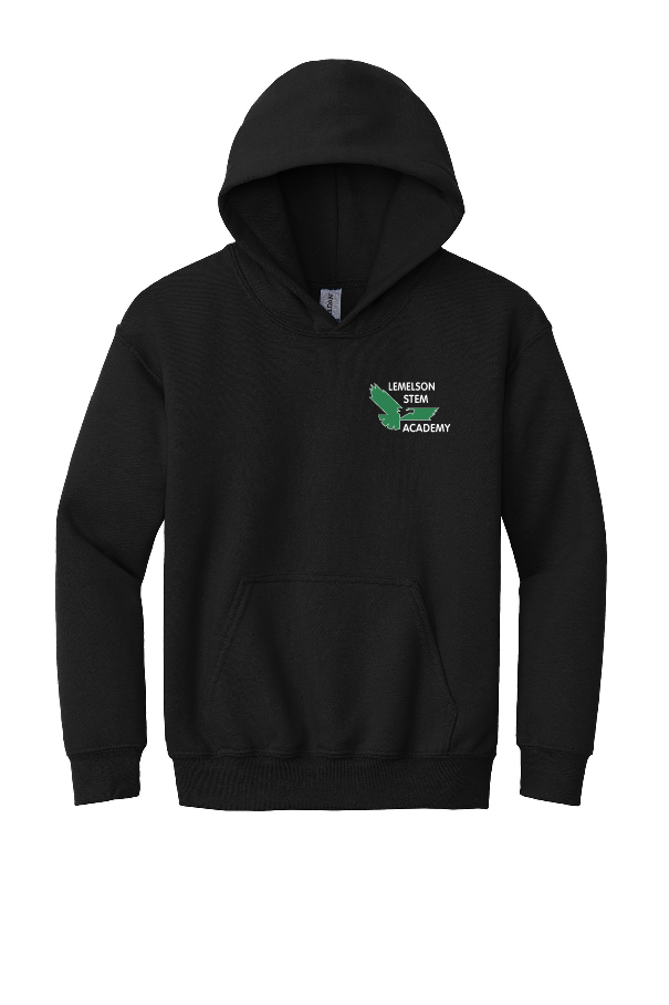 Lemelson Black Hood Sweatshirt
