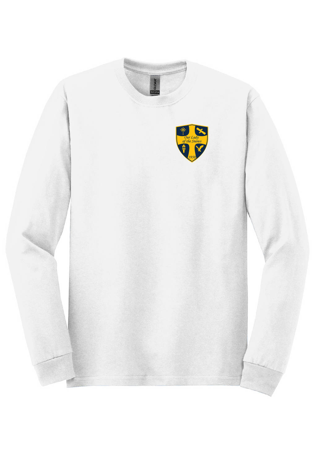 OLS 8th Grade Cotton White Long Sleeve