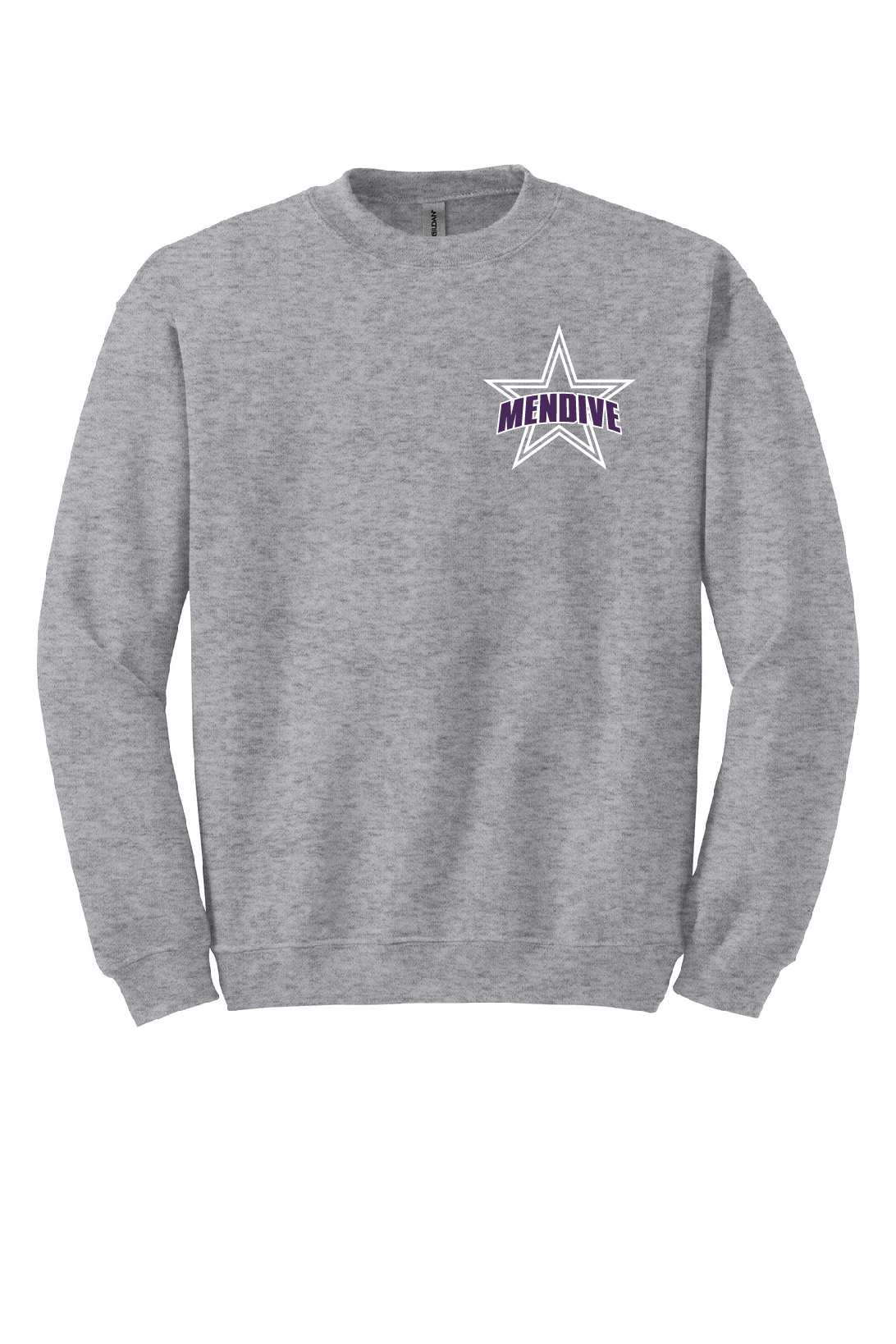 Mendive Sport Grey Crewneck Sweatshirt