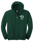 Mount Rose K-5 Green Zipper Sweatshirt