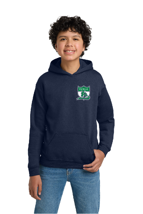 Doral Navy Hood Sweatshirt