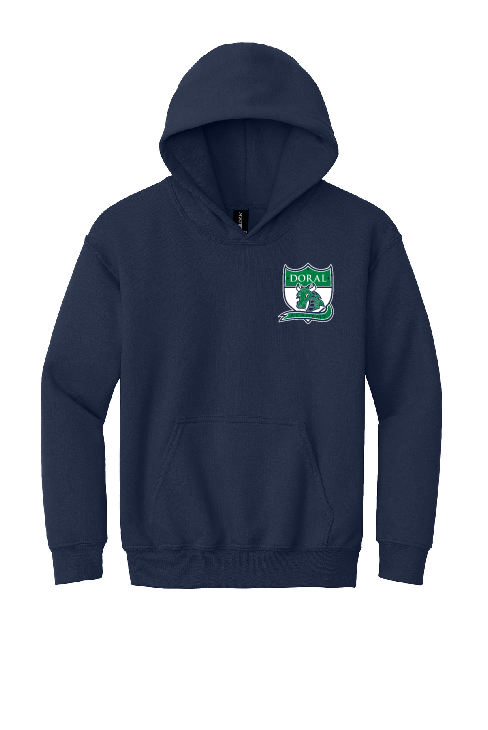 Doral Navy Hood Sweatshirt