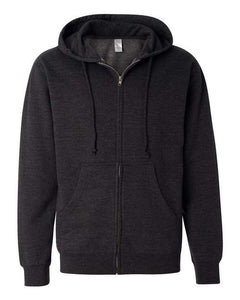 OLS 8TH Grade Dark Heather Full Zipper 18600