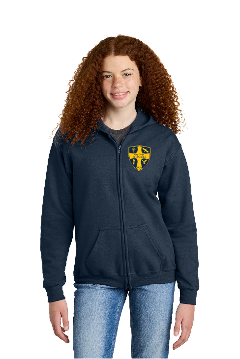 OLS Navy Zipper Sweatshirt