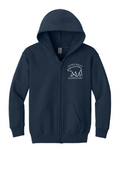 Risley Navy Zipper Sweatshirt