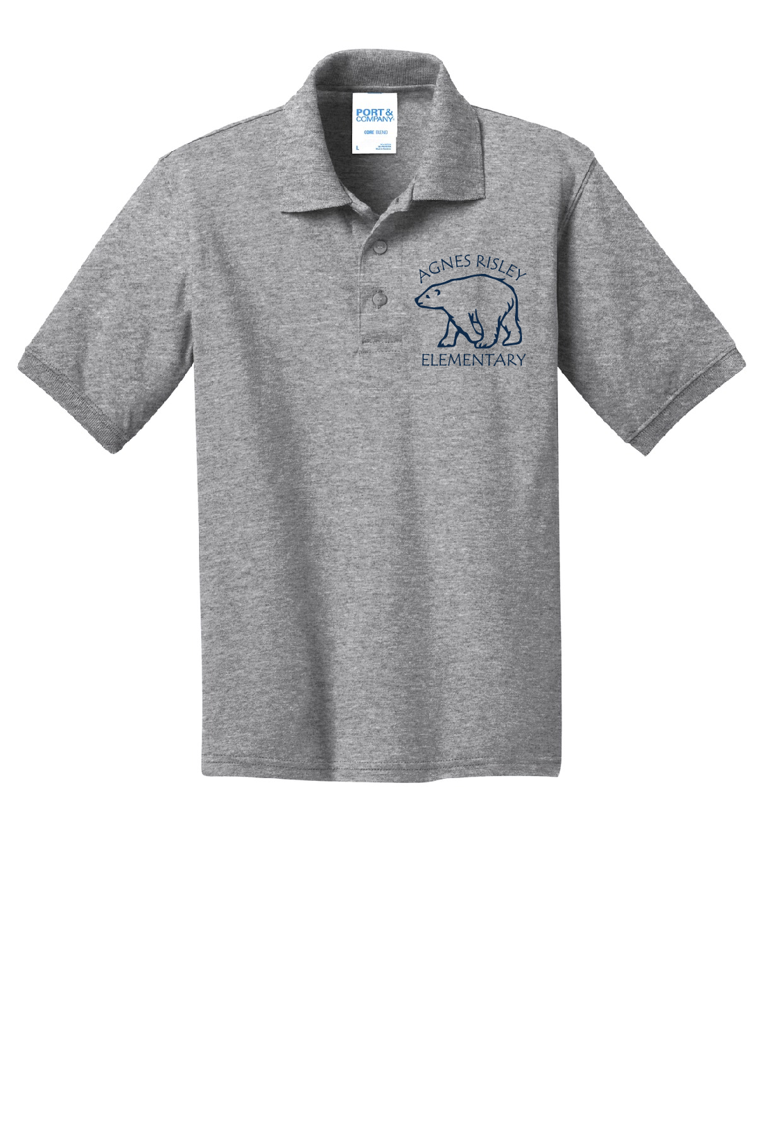 Agnes Risley Grey Polo