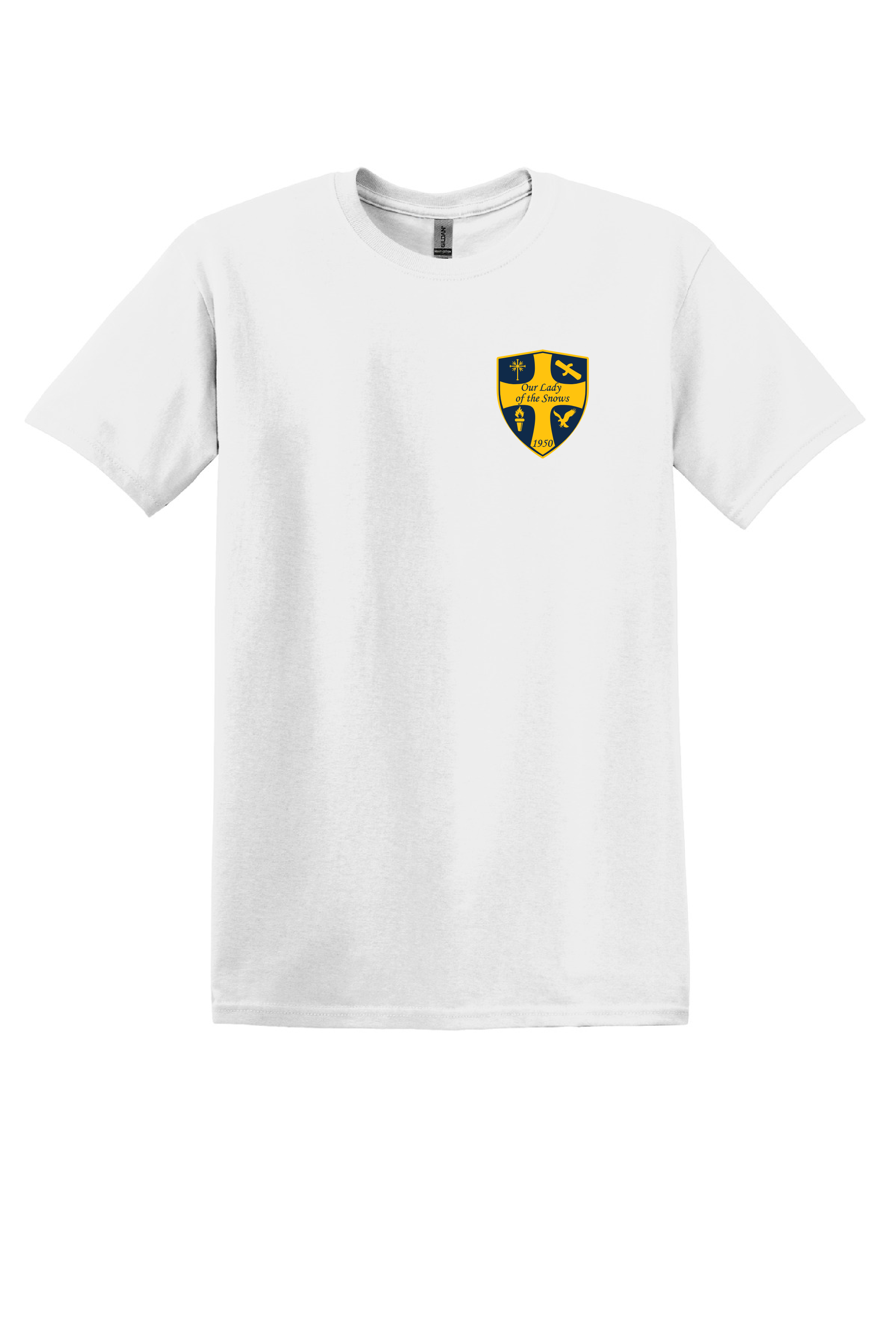 OLS 8th Grade White Cotton T-Shirt