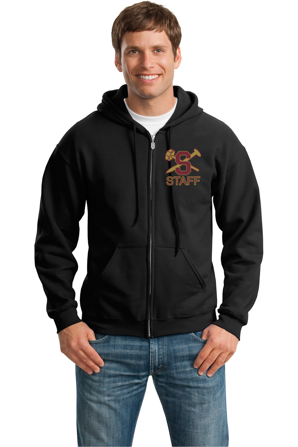 SH Staff Full Zipper Hoodie 18600